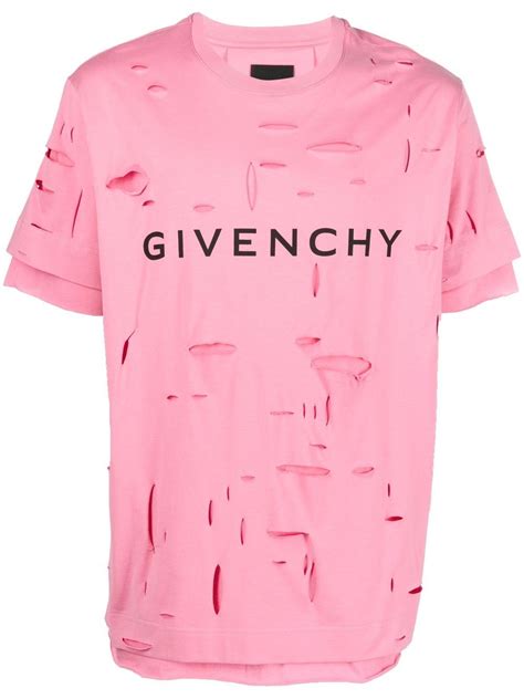 givenchy ripped shirt